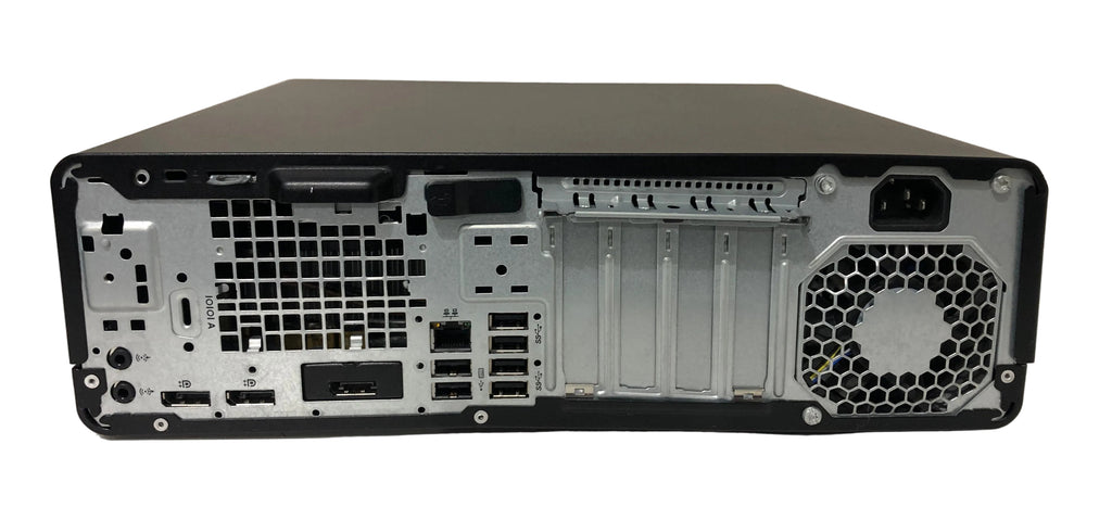 Refurbished/Used HP EliteDesk SFF PC, Intel Core i5-8500 CPU, 8GB DDR4, 250GB SSD, Windows 11 Pro,