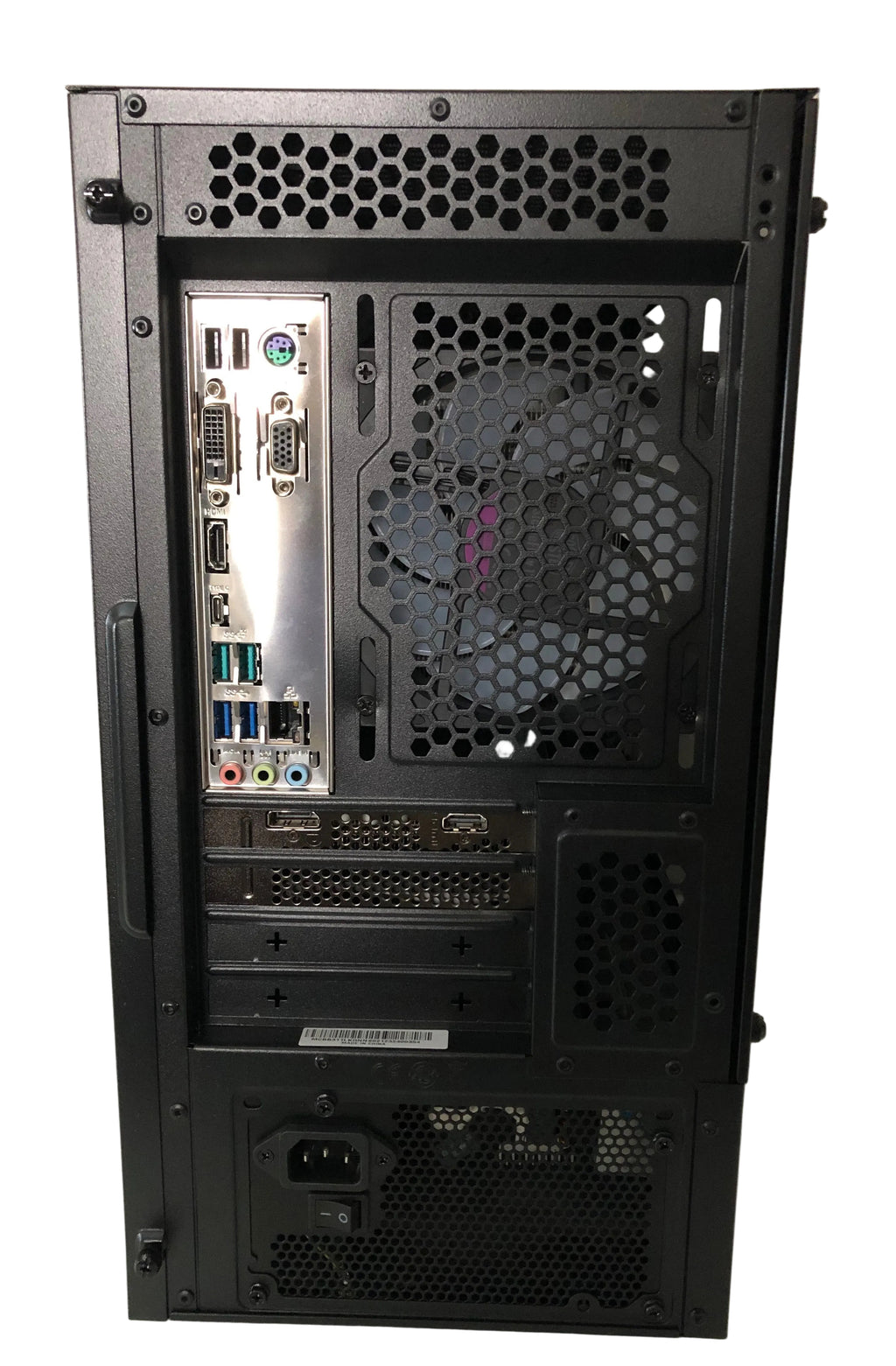 Refurbished Custom Gaming PC – Intel Core i7-8700, 16GB DDR4 RAM, MSI RX 6500 XT 4GB GPU, 960GB SSD, 3TB HDD, Windows 11 Home