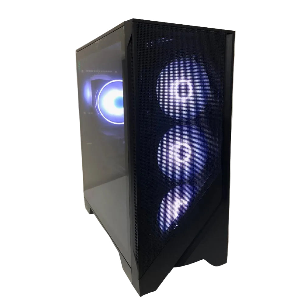 Refurbished Custom Gaming PC – Intel Core i7-8700K, 32GB DDR4 RAM, MSI GTX 1660TI 6GB GPU, 500GB NVMe SSD, 2TB WD Blue SSD, Windows 11 Professional
