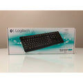 New Logitech K120 Wired Keyboard for Windows, USB Plug-and-Play - Black