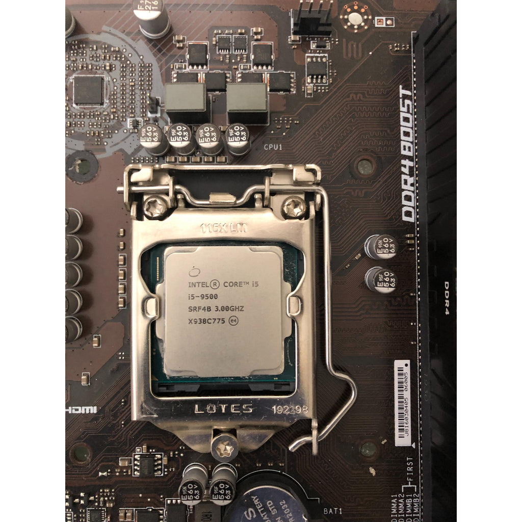 Refurbished Intel i5-9500 + MSI B360M + 16GB DDR4 RAM Combo (With I/O Shield)