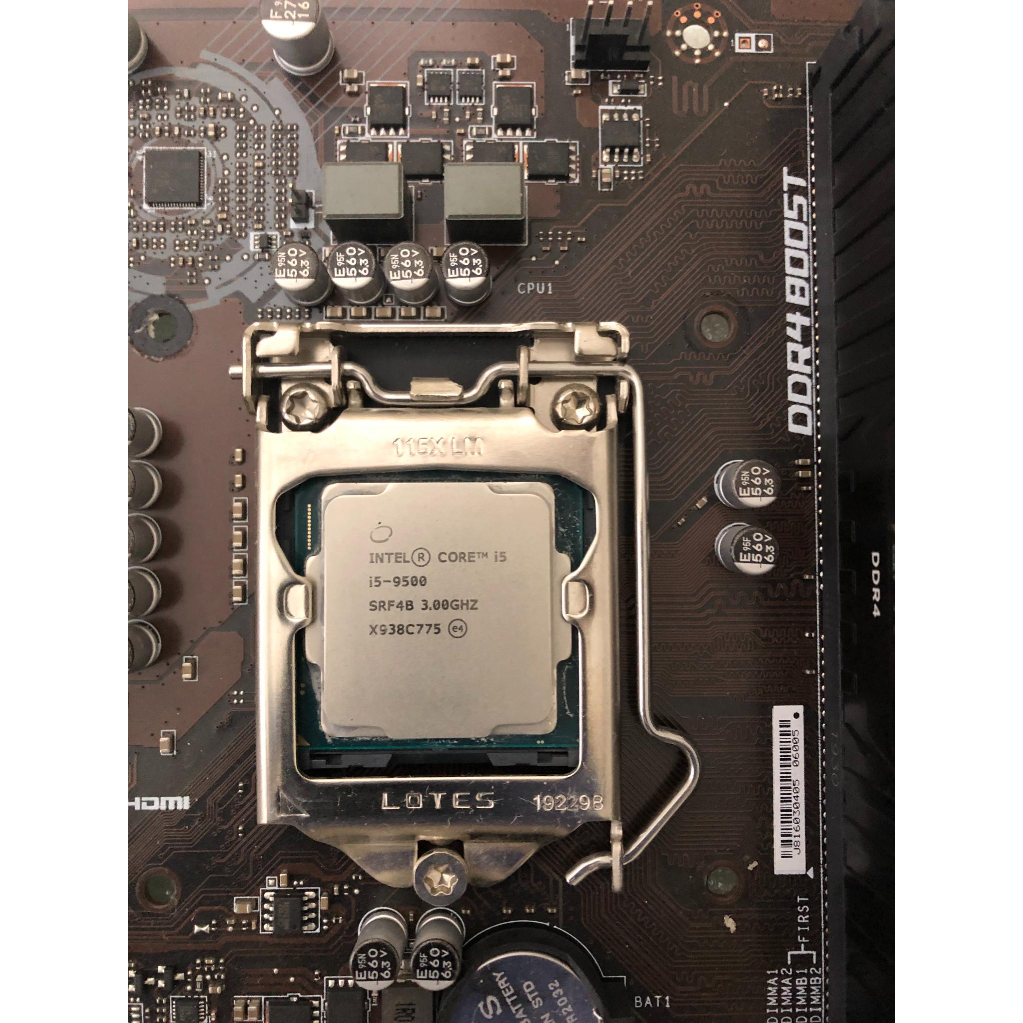 Refurbished Intel i5-9500 + MSI B360M + 16GB DDR4 RAM Combo (With I/O Shield)